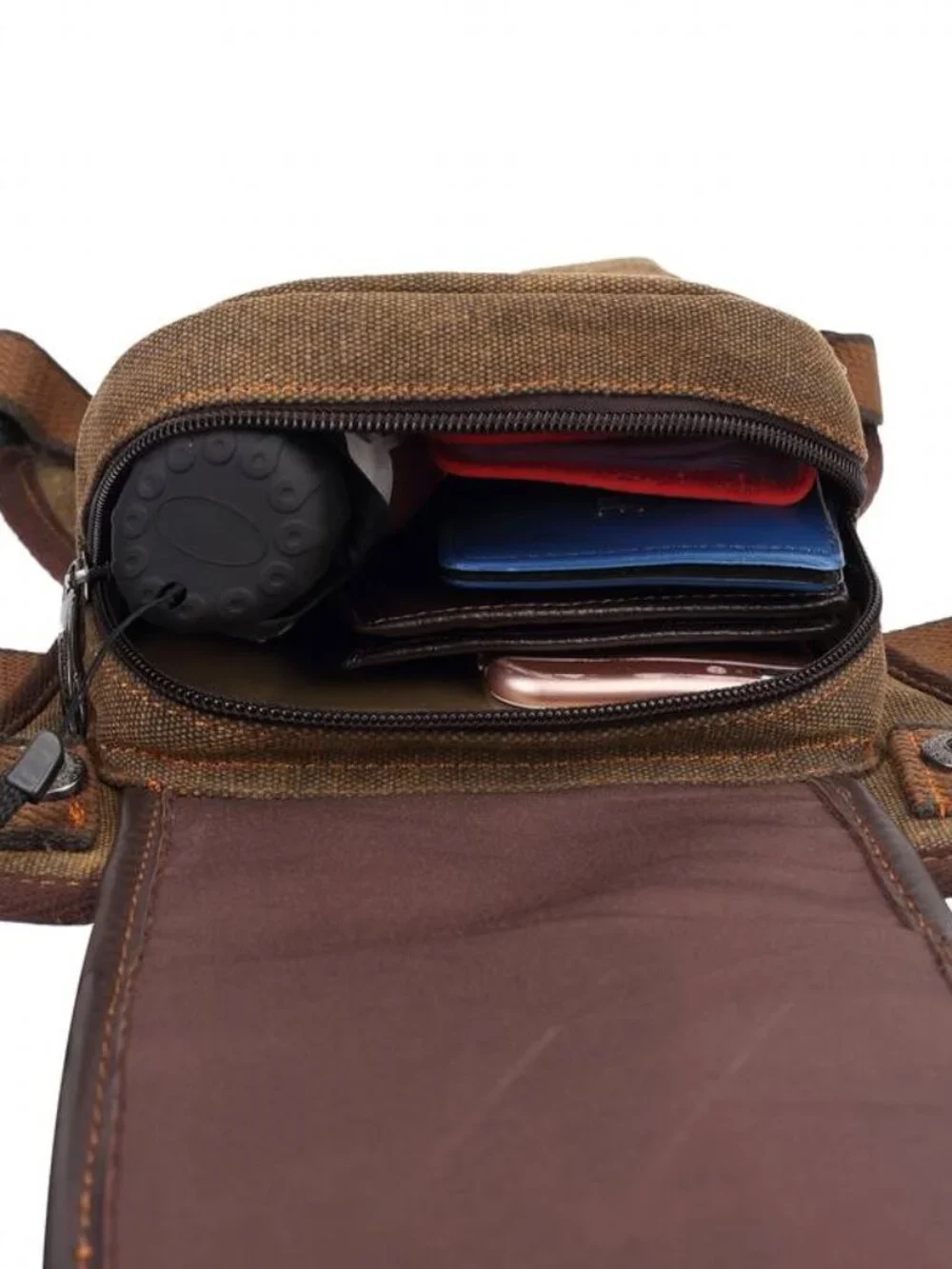Vintage Canvas Backpack Multi Functional Outdoor Sports Crossbody Sling Bag